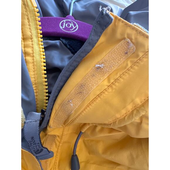 The North Face Mountain Guide Summit Series Ski Jacket Yellow Gray Womens Sz S - Picture 8 of 12